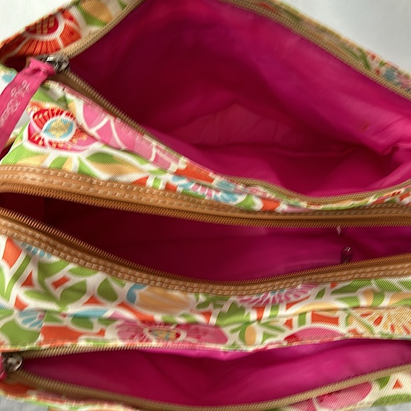 Lily Bloom Super Cute Multicolor Floral Tote Purse Bag 🌸🌸 - Picture 7 of 16